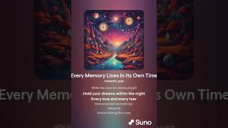Suno AI Song | Every Memory Lives In Its Own Time