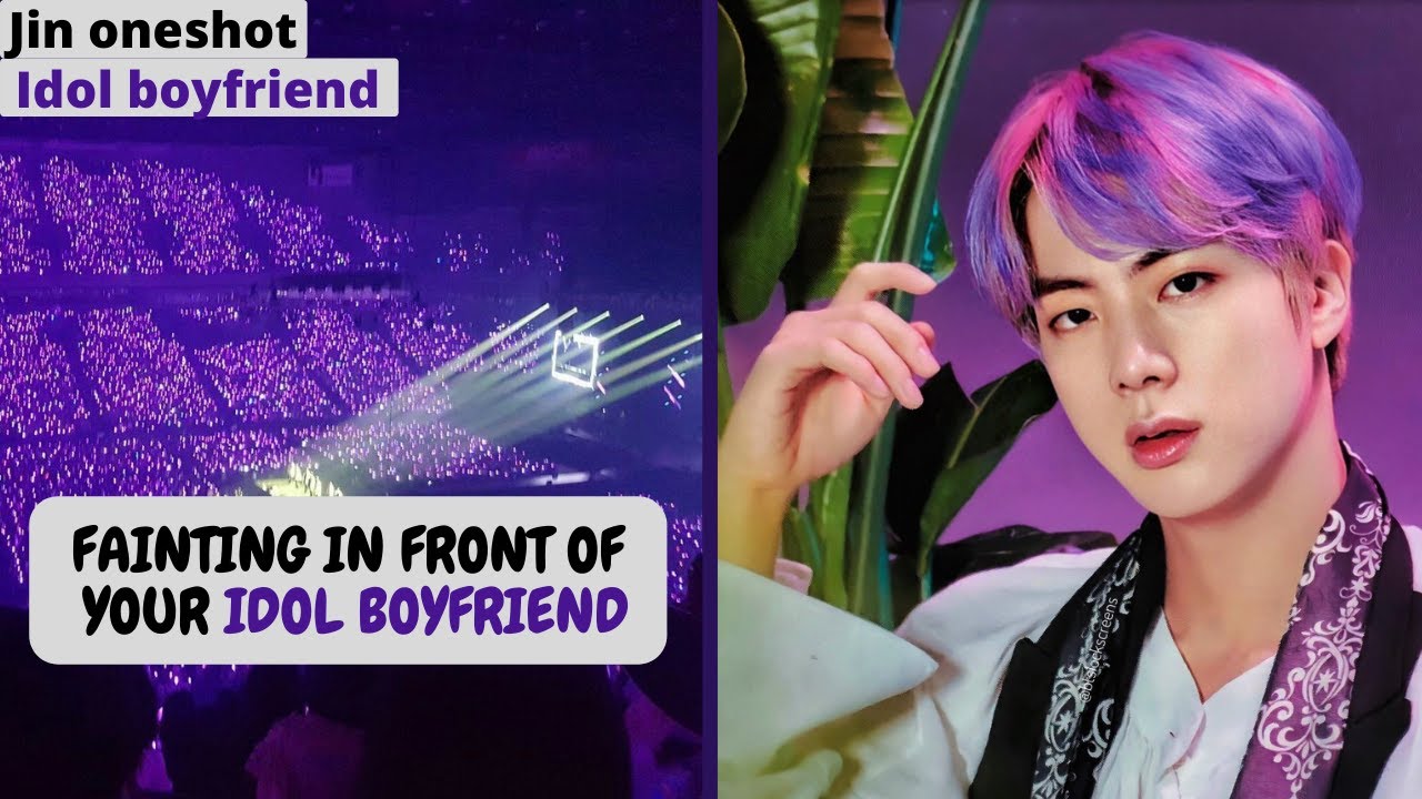 Jin oneshot - Fainting in front of your Idol boyfriend ( shout-out to waffletae 95 )