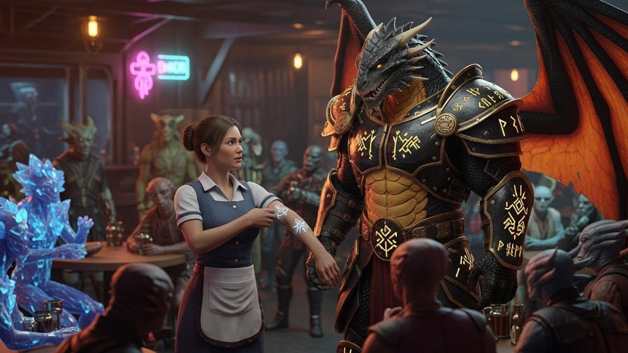 „Herr Drache, meine Mutter hat ein Tattoo wie Ihres“, sagte ich zum Drachenkrieger – und ich bin....