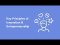 Innovation &amp; Entrepreneur Tutorial Overview