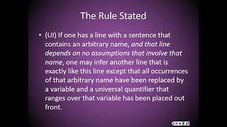 Week 10: Universal Introduction