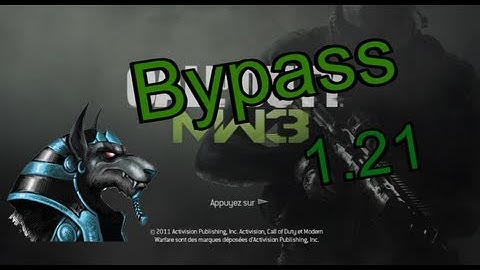 MW3 bypass 1.21 No Jailbreak [FR][Patched]