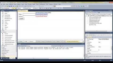 ASP NET Validation Server Controls