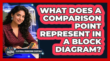 What Does A Comparison Point Represent In A Block Diagram?
