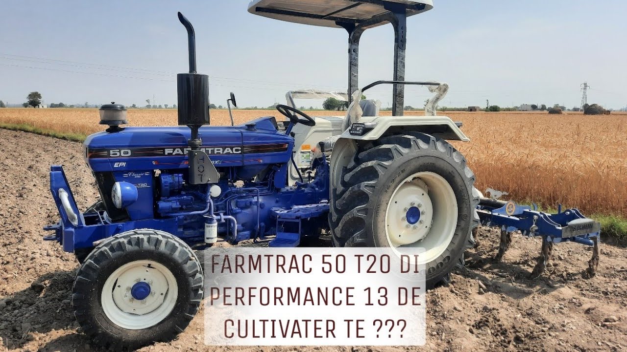 FARMTRAC 50 EPI T20 DA 13 DE CULTIVATOR TE PERFORMANCE ♥️ 