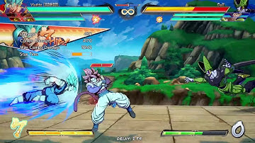 DBFZ SSJ4 Gogeta Mid-Screen J.H 5L Link Into Vegito Re-Jump Tag Team T.O.D Combo