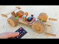 Construyo un COCHE CASERO de CARRERAS Radio Control 🏎️😲