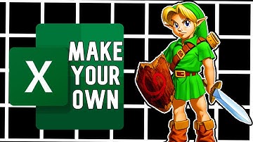 How to make an RPG game in EXCEL