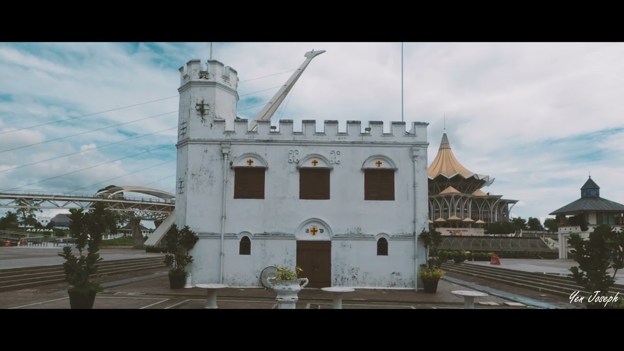 Waterfront Kuching,Sarawak.