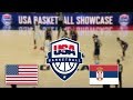 USA vs SERBIA | Steph Curry DOMINATED | FULL HIGHLIGHTS | USAB SHOWCASE | JULY 17 2024
