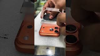 iphone 17 pro Max par back lamination membrane glass kaise lgaye #shorts #viral #trending