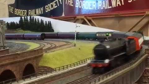 Model Rail at Carlisle Part 104: The No.63954 (Tango) with The Cotswold Venturer.