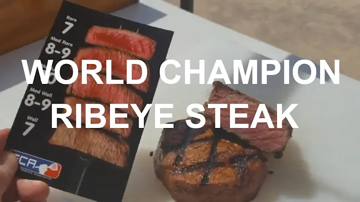 Ribeye Steaks World Champion Johnny Joseph SCA Contest PK Grill Texas How-To Chris Lilly Harry Soo