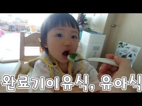 [생후 13개월아기] 완료기이유식, 유아식 이렇게 먹이고 있어요! |[13 month old] The last baby food!