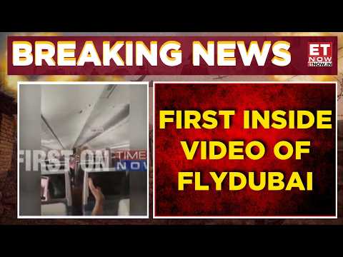 FlyDubai Flight Emergency: First Inside Video, Passengers Cheer As Plane Lands Safely |Breaking News