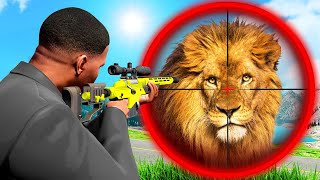 Finding RARE ANIMALS in GTA 5!