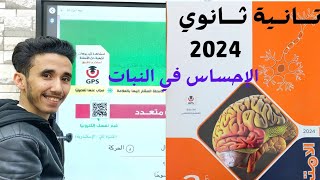 حل كتاب الإمتحان? (الإحساس في النبات) تانية ثانوي? الترم التاني 2024