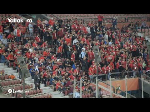 انفعال موسيماني واشتعال المدرجات بعد هدف شريف شاهد كواليس مباراة الأهلي والبنك الأهلي
