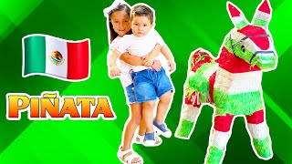 ROMPIENDO LA PIÑATA MEXICANA | PLAYWORLDTV