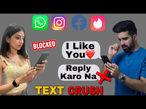Texting Mistakes?❌ HOW TO TALK TO *GIRLS/ CRUSH* How To Text Girls| Whatsapp Chat| Tinder| Bumble
