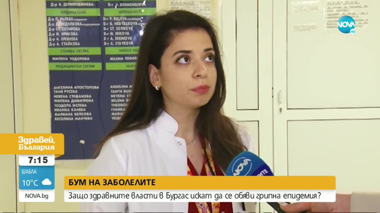 В Бургаска област са напът да обявят грипна епидемия - Здравей, България (10.01.2023)