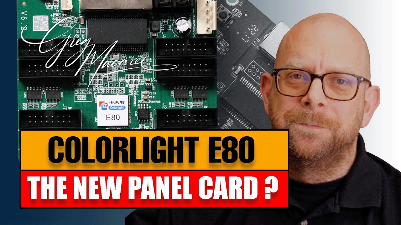 Testing the new Colorlight E80 Receiver card with LEDVision & FPP (Take 2)