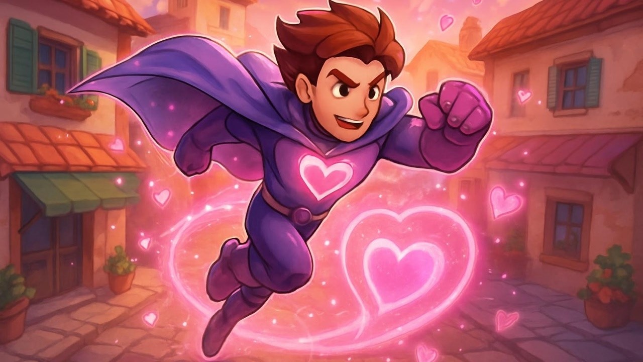 Capitan Cuore la canzone degli eroi dei bambini 🛡️💖 - Storie di super eroi per bambini