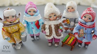 🎄 ВАТНАЯ ЕЛОЧНАЯ ИГРУШКА с нуля 🔥 Antique Cotton Toy 👧