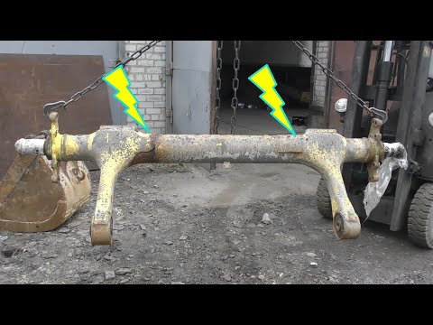 Ремонт сломанной оси