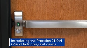 APEX Precision 2110vi Visual Exit Device with Intruder Function