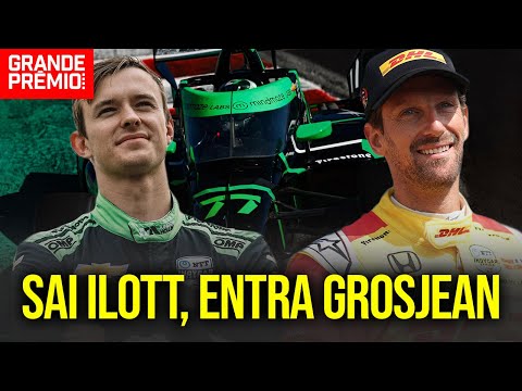 Por que GROSJEAN vai entrar no lugar de ILOTT na JUNCOS na INDY 2024? | GP às 10