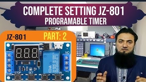COMPLETE SETTING OF JZ-801 TIMER / Harfunmula