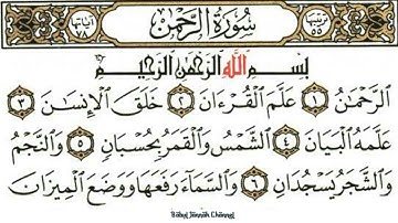 سورة الرحمن | مصطفى مطي