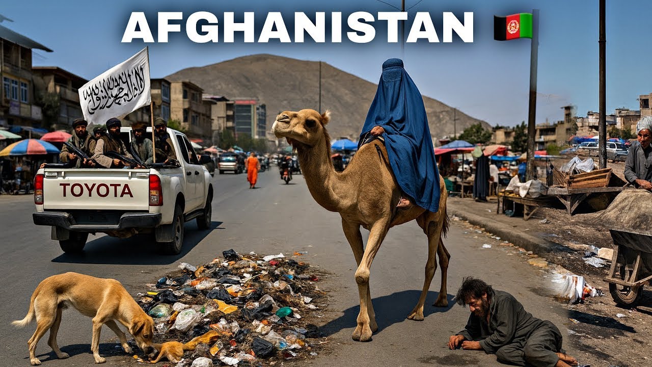 behind closed street | Afghanistan after 20 years war| 4K HDR