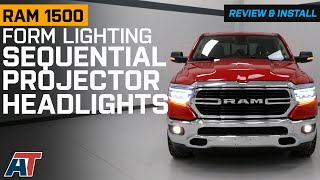 2019-2024 RAM 1500 Form Lighting Sequential LED Projector Headlights Review & Install by AmericanTrucks Ram 1,155 views 3 weeks ago 17 minutes