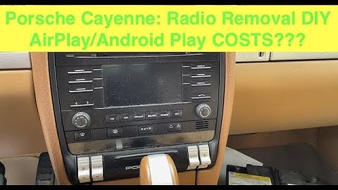 How 2 Remove #Radio on #Porsche #Cayenne to #Airplay & #AndroidPlay w/ #BINIZE. HARD VIDEO TO FIND!!