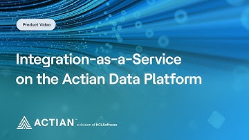 Integration-as-a-Service on the Actian Data Platform