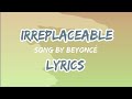 Beyoncé Irreplaceable Lyrics mp3