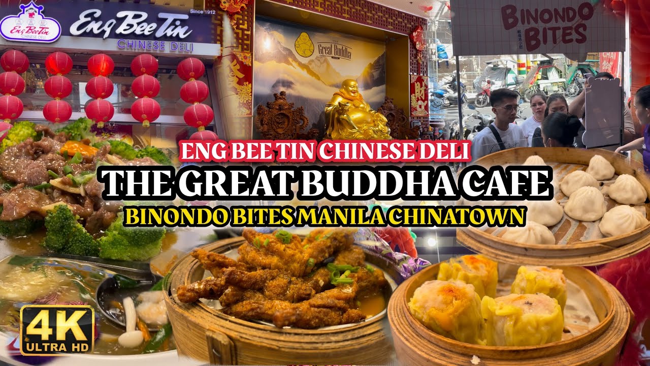 Binondo Bites The Great Buddha Cafe Eng Bee Tin Chinese Deli Manila Chinatown 
