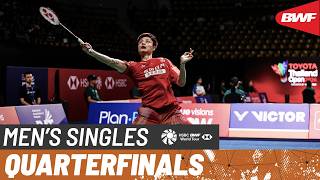TOYOTA Thailand Open 2026 | Shi Yu Qi (CHN) [1] vs Koki Watanabe (JPN) | QF screenshot 2