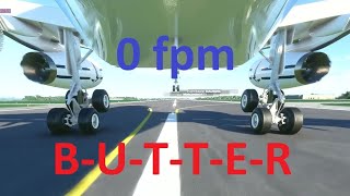 #Swiss001landing | a330 B-U-T-T-E-R landing | Microsoft Flight Simulator screenshot 4