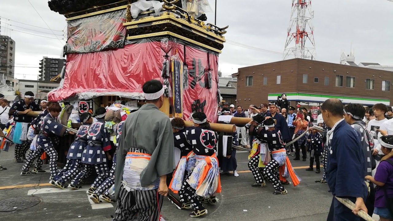 令和元年 愛知県東海市 尾張横須賀祭り どんてん - YouTube