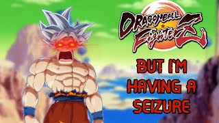 Dragon Ball Fighterz but im having a seizure