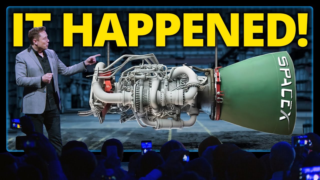 BREAKING! Elon Musk JUST ANNOUNCED SpaceX's New Raptor 3 Engine - YouTube