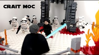 Confrontation on Crait - A Lego Star Wars Midi-MOC