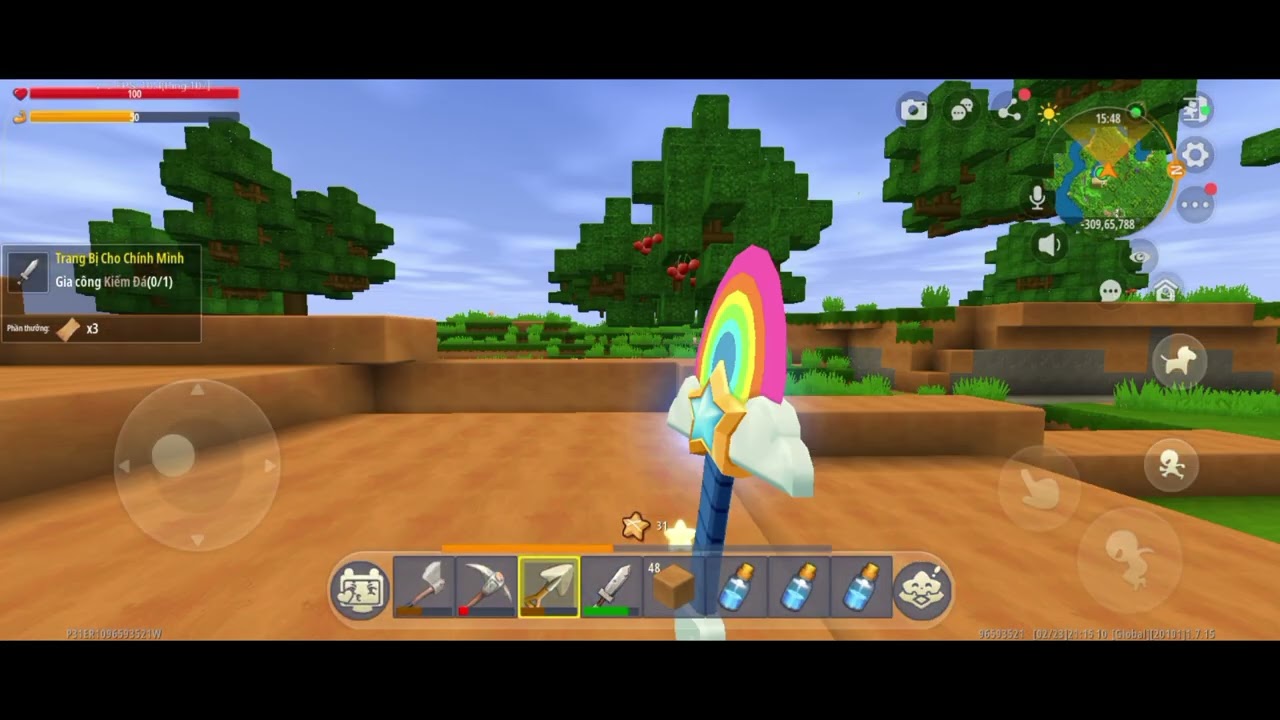 Sinh Tồn Mini World không đánh Boss tập 3