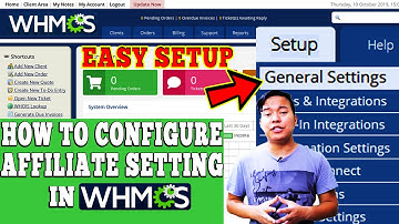 How to Configure Affiliate Settings in WHMCS? [STEP BY STEP]☑️