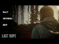 Last Hope Menu Desing