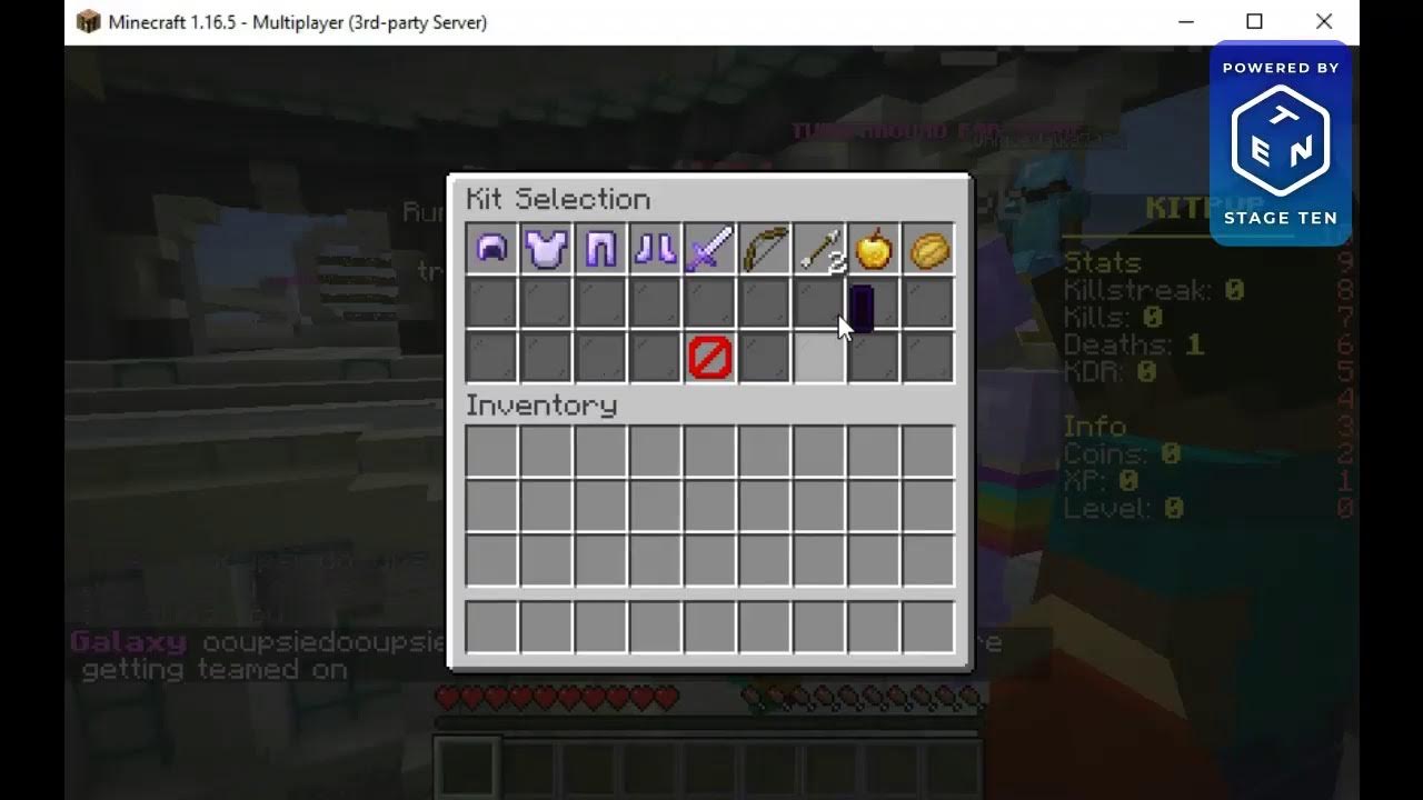 Minecraft but I invade socksfor1's server YouTube