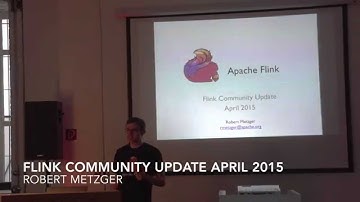 Apache Flink Community Update #6    29.04.15 by Robert Metzger